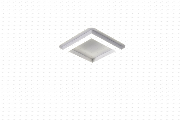 Plafoniera LED partrat design alb, 3 tipuri de lumina, 64W [4]