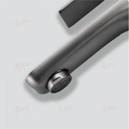Baterie lavoar pipa fixa, Monocomanda, Gri [3]
