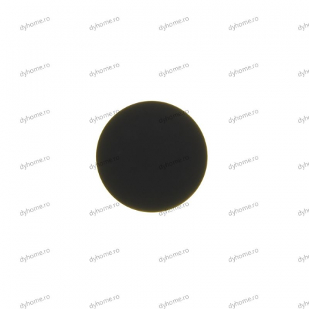 Aplica de perete LED circular design negru touch, 3 tipuri de lumina, 22W [2]