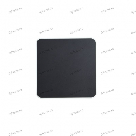 Aplica de perete LED partrat design negru touch, 3 tipuri de lumina, 42W [4]