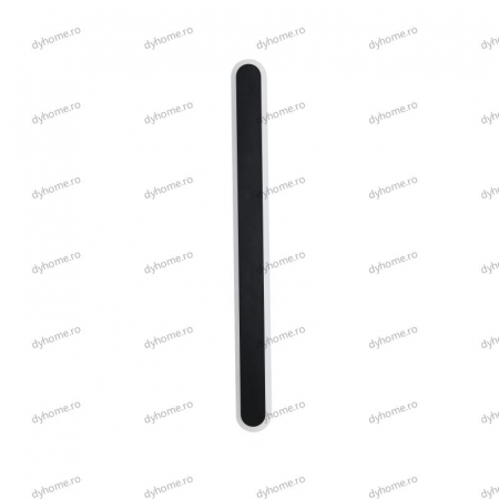 Aplica de perete LED strip light 600mm negru, 3 tipuri de lumina, 48W [1]