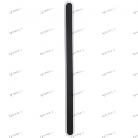 Aplica de perete LED strip light 800mm negru, 3 tipuri de lumina, 64W [1]