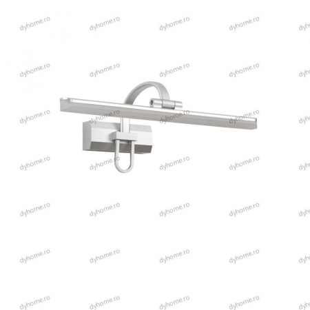 Aplica LED argint pentru baie 45 cm, 3 tipuri de lumina, 30W [1]