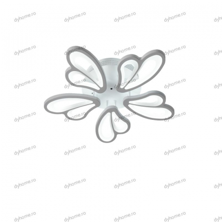 Lustra LED butterfly design alb cu telecomanda, dimabila, 130W [4]