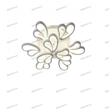 Lustra LED butterfly design alb cu telecomanda, dimabila, 234W [3]