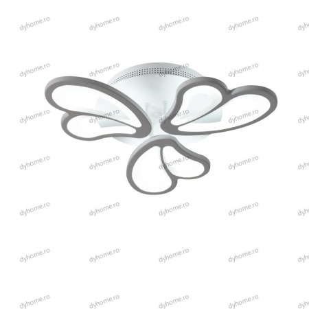 Lustra LED butterfly design alb cu telecomanda, intensitate reglabila,72W [4]