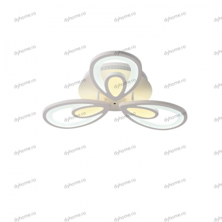 Lustra LED  măsline design alb cu telecomanda, dimabila, 102W [4]