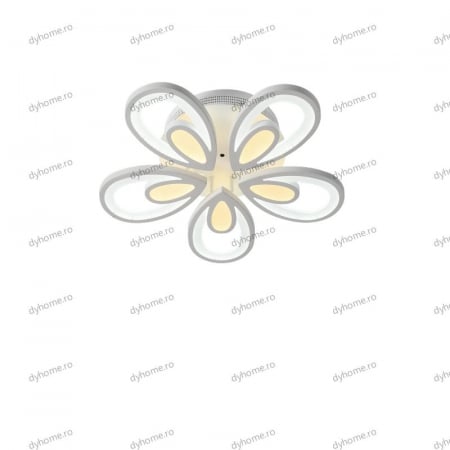 Lustra LED măsline design alb cu telecomanda, dimabila, 180W [4]