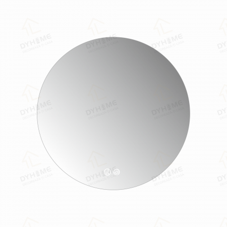 Oglinda LED DY006, Rotunda 60cm, Intrerupator Touch Si Dezaburire, 3 Tipuri De Lumina Si Dimabila [4]