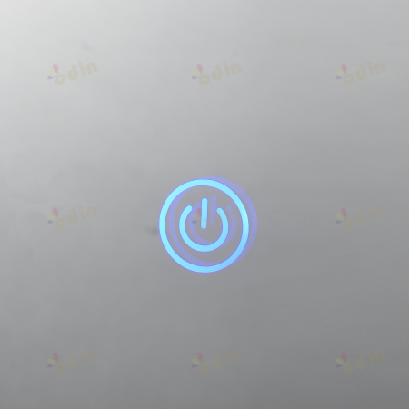 Oglinda LED DY006X, Rotunda 60cm, Intrerupator Touch, 3 Tipuri De Lumina Si Dimabila, Margine Mata din Auriu [3]
