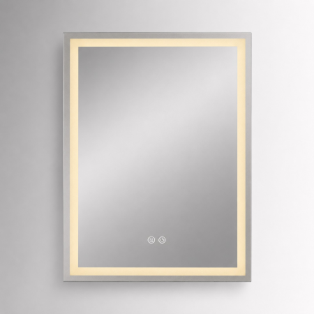 Oglinzi LED - Oglinda LED DY037, 60x80, Intrerupator Touch Si Dezaburire, 3 Tipuri De Lumina Si Dimabila, Margine Mata