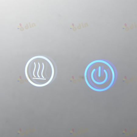 Oglinda LED DY057-100, 60x90, Intrerupator Touch Si Dezaburire, 3 Tipuri De Lumina Si Dimabila, Margine Mata [4]