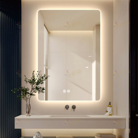 Oglinda LED DY057-101, 60x90, Intrerupator Touch Si Dezaburire, 3 Tipuri De Lumina Si Dimabila [1]