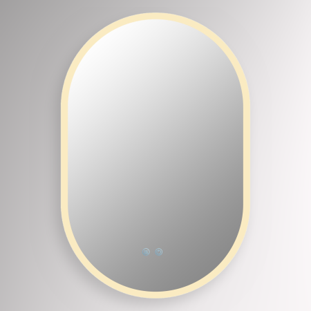 Oglinzi LED Dreptunghiulare - Oglinda LED DY061-101, 60x90, Intrerupator Touch Si Dezaburire, 3 Tipuri De Lumina Si Dimabila, Margine Mata