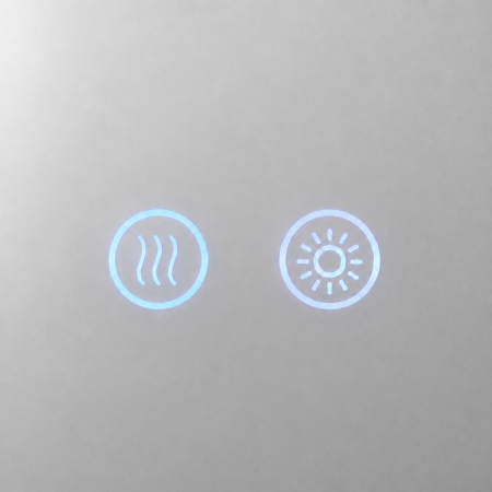 Oglinda LED DY22012-1, 70x100, Orizontal / Vertical, Intrerupator Touch Si Dezaburire, 3 Tipuri De Lumina Si Dimabila, Margine Mata [6]