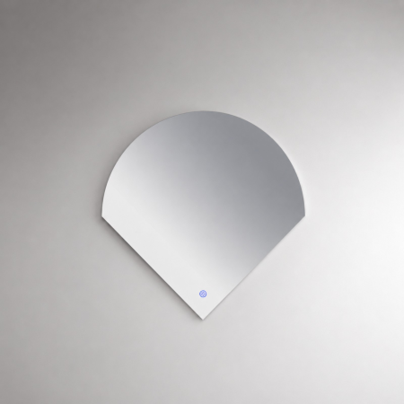 Oglindă LED ODIN sfert de cerc 90 × 90 cm fără ramă, cu dezaburire – OD22016-2 [2]