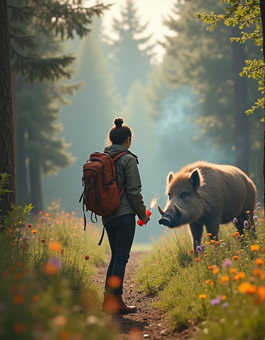 Sezonul Drumețiilor Aduce și Pericole: Folosește Petarde pentru a Ține Animalele Sălbatice la Distanță!
