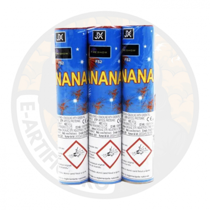 Artificii Banana Albastra - 1 Bucata [3]