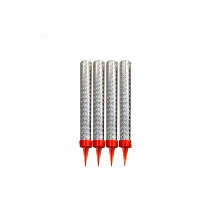 Artificii Tort Argintii 12 cm / 12 buc [2]