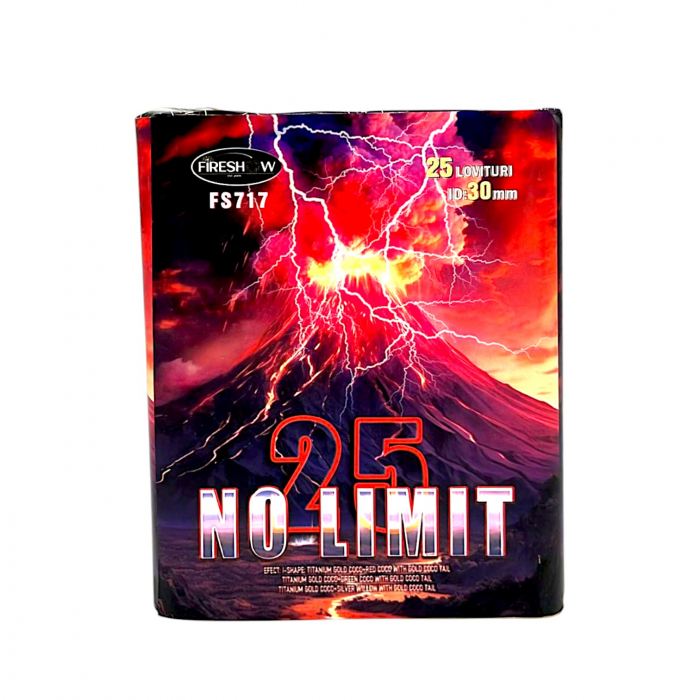 Baterie de Artificii No Limit 25 Focuri / 30 MM CAT T1 [2]