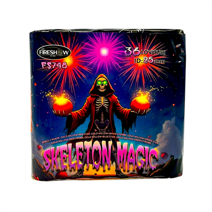 Baterie de Artificii Skelenton Magic 36 Focuri / 25 MM CAT T1 [2]