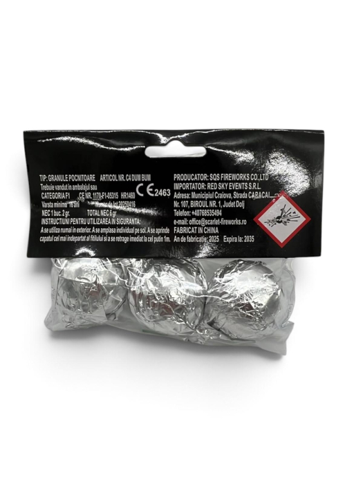 Emitator de sunet si lumina DUM BUM Silver [4]