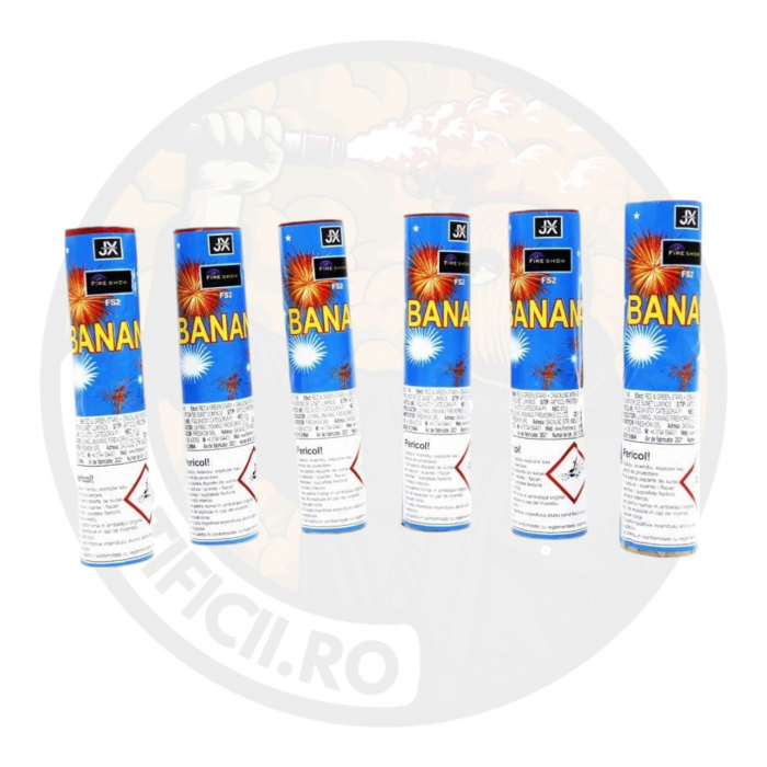 Emitator luminos de sunet Banana - set 6 buc [3]