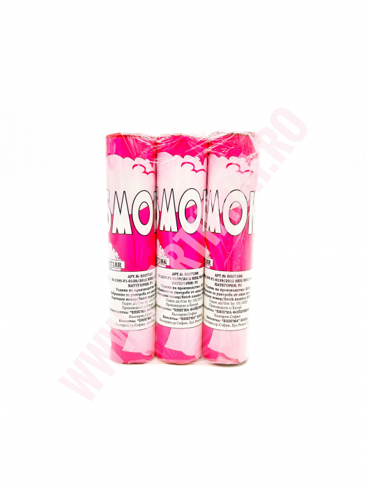 Fumigena roz cu fitil Gender Reveal 45 s [2]