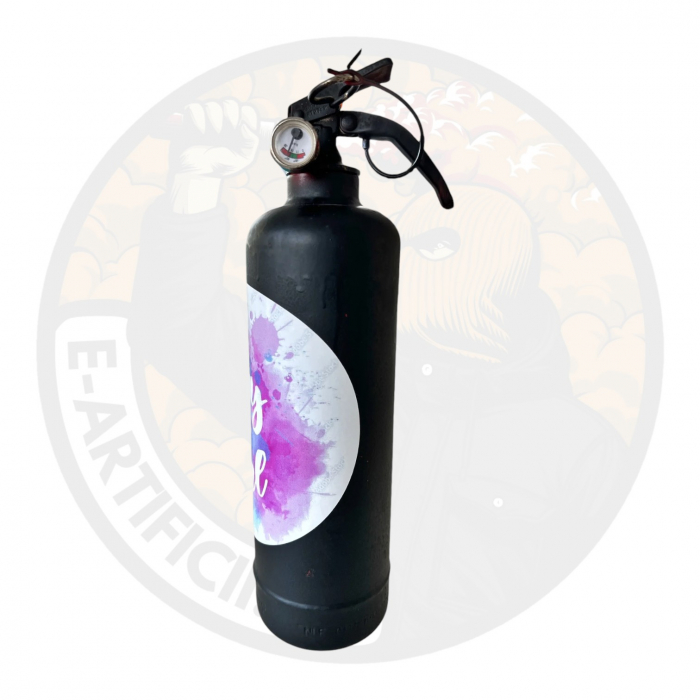 Stingator pudra colorata roz gender reveal - 6 L [2]