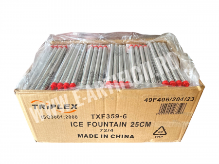 Oferta Engross - Artificii pentru tort argintii 25 cm Engros
