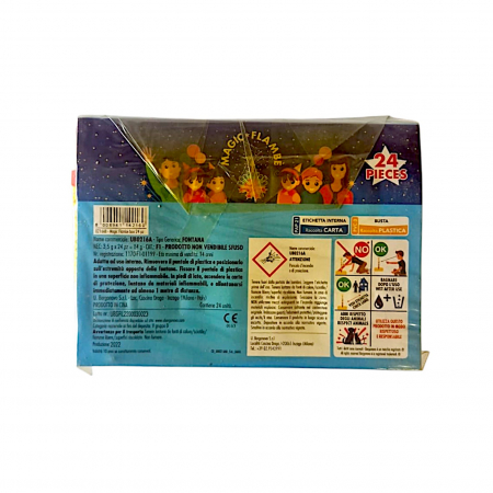 Artificii pentru tort aurii 12 cm - set 24 BUC - 40 Secunde [2]