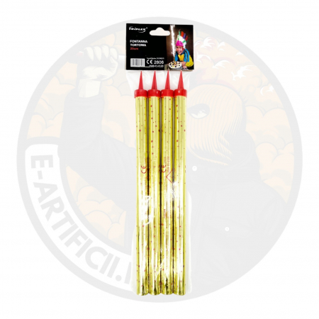 Artificii pentru tort aurii 25 cm Engros [2]