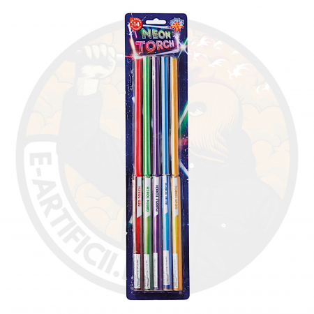 Artificii sparklers - candele romane neon torch