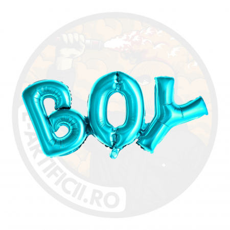 Balon din folie boy, 67 cm, albastru [0]