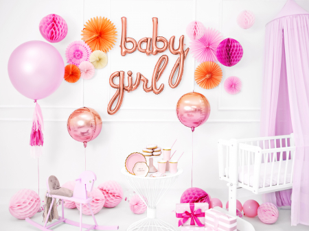 Balon folie Girl, rose gold, 77x70cm (1 buc.) [2]