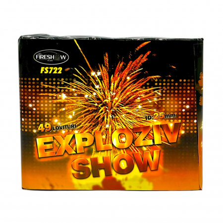 Baterie de Artificii Exploziv Show 49 Focuri / 25 MM CAT T1 [1]