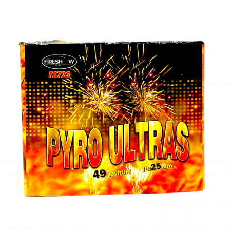 Baterie de Artificii Pyro Ultras 49 Focuri / 25 MM CAT T1 [1]
