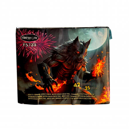 Baterie de Artificii Nightmare 42 Focuri / 25 MM CAT T1 [1]