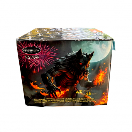 BATERII DE ARTIFICII - Baterie de Artificii Nightmare 42 Focuri / 25 MM CAT T1