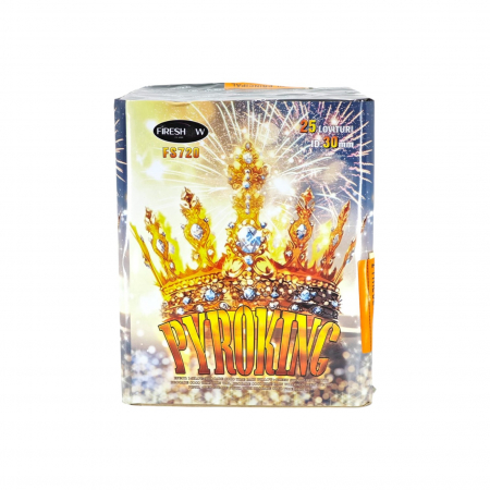 BATERII DE ARTIFICII - Baterie de Artificii Pyroking- 25 F / 30 MM CAT T1