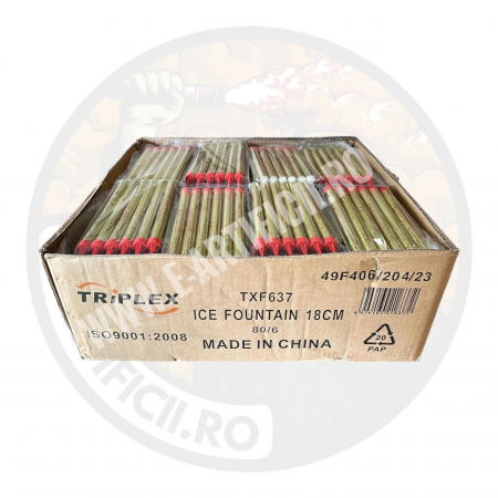 Artificii Tort Engros - BAX Artificii pentru tort aurii 18 cm Engros