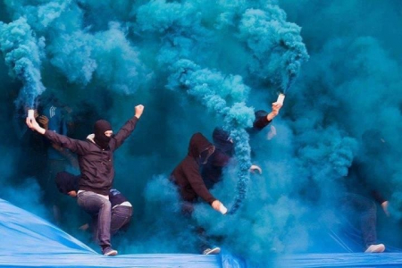 Fumigena Albastra Profesionala [3]