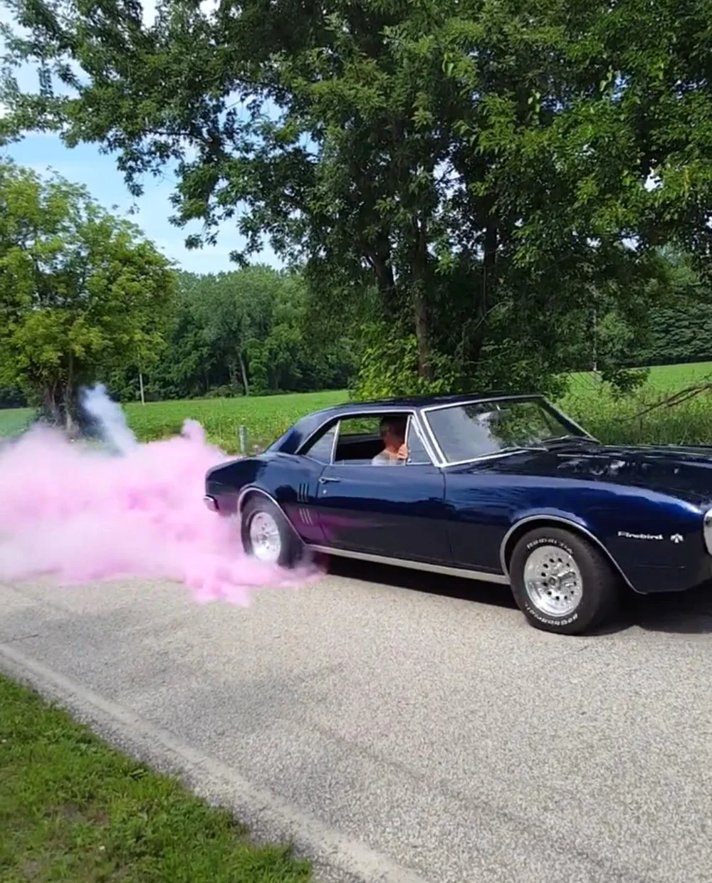 Kit Masina pentru Burnout Gender Reveal - Roz [1]