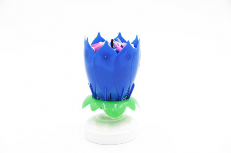 Lumana de tort tip floare muzicala "Happy Birthday" [1]