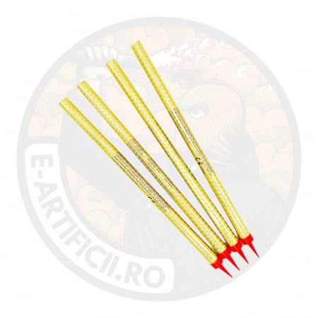 Set 4 buc artificii de tort 30 cm - 120 secunde