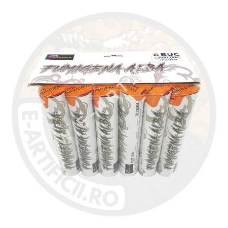 Set de fumigene colorate albe cu efect foarte intens - initiere prin fitil [1]