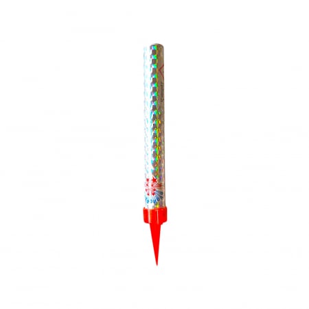 ARTICOLE DE PETRECERE - Artificie pentru tort argintie 12 cm -40 secunde