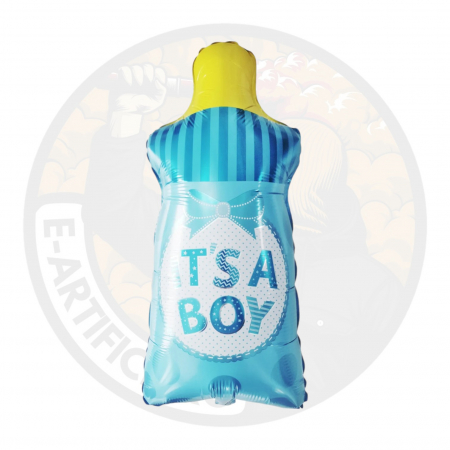 Baloane gender reveal - Balon folie botez / baby shower / gender reveal IT'S A BOY 37x75.5CM