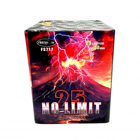 TOATE PRODUSELE - Baterie de Artificii No Limit 25 Focuri / 30 MM CAT T1
