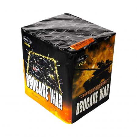 TOATE PRODUSELE - Baterie de Artificii Brocade War- 42 F / 25 MM CAT T1